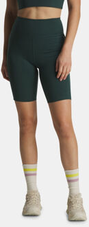 High-Rise Bike Short Dames Groen - M