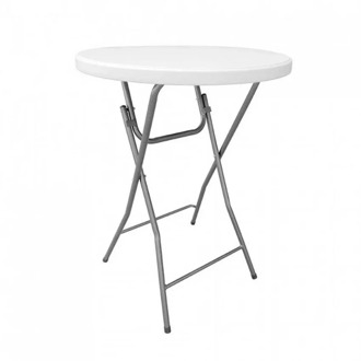 High round folding table 80x110cm Catering GH91