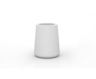 High Round Vasijas Wit Verlicht