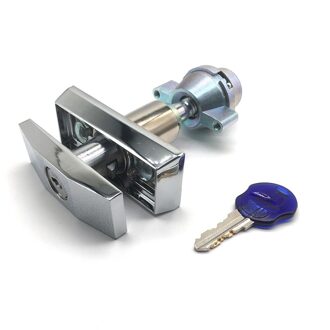 High Security Cilinder T-Handvat Atm Automaat Slot Met C-Grade Sterke Sleutel Different Keys