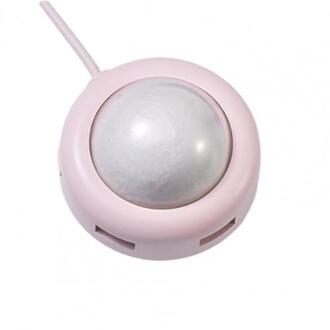 High Speed 4 Port Usb 2.0 Multi Hub Oplader Splitter Uitbreiding Kabel Adapter Voor Pc Laptop Notebook Computer roze