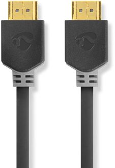 High Speed HDMI kabel met Ethernet 3m antraciet