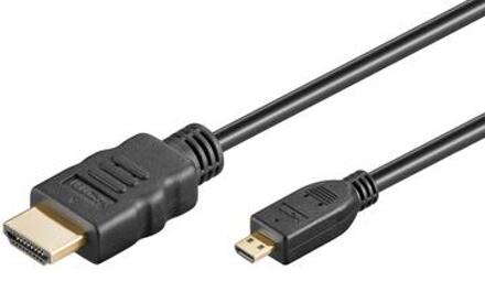 High-speed HDMI™-kabel met Ethernet (Micro, 4K @ 60 Hz)