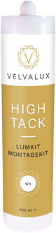 High Tack Lijmkit - Montagekit - Wit - 290ml