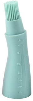 High Temperature Oil Brush Food Grade Silicone Baking Basting Barbecue Oil Bottle Brush Kitchen Brushes groen
