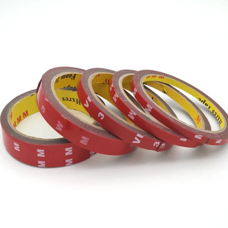 High Viscosity Double-sided Tape Adhesive Tape Super Sticky Tape With Red Liner Strong double-sided tape 6/8/10/15/20/30/40/50mm