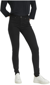 high waist skinny jeans Grace zwart - 36