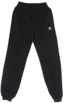 High waist tapered fit joggingbroek met logo Zwart - 32