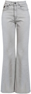 High waist wide leg flair jeans Palas  grijs - 25,26,27,28,29,30,31,32,