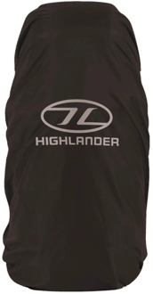 Highlander Backpack regenhoes 60-70 liter - zwart