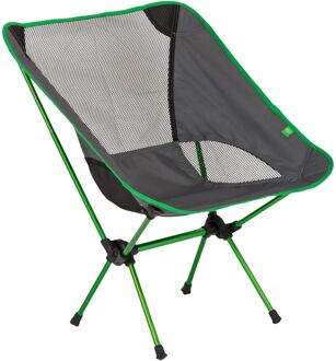 Highlander Vouwstoel 66 X 54 Cm Aluminium/polyester Groen/grijs