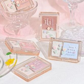 Highlight Blush Palette - 2 Colors (2-3) #G02 Sakura - 7.6g