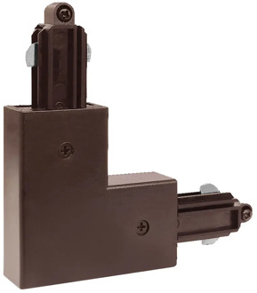 Highlight Bocht 90 graden cacao voor Trackline railsysteem