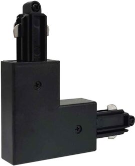 Highlight Bocht 90 graden zwart voor Trackline railsysteem