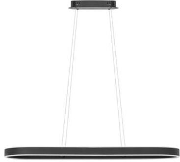 Highlight Eclipse - Hanglamp - Led - 100 X 30 X 140cm - Zwart
