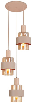 Highlight Hanglamp Marrone 3 lichts Ø 30 cm beige