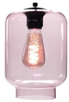 Highlight Industriële Glazen Highlight Fantasy Vaso E27 Hanglamp - Roze