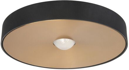 Highlight Plafondlamp Bright Ø 26 cm zwart goud