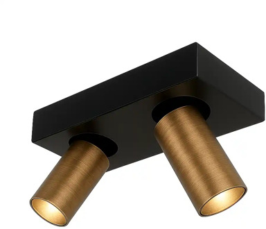 Highlight Spot Eliano 2 lichts L 24 cm zwart brons