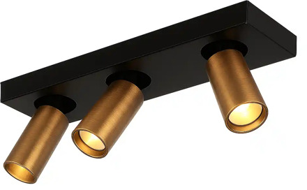 Highlight Spot Eliano 3 lichts L 36 cm zwart brons