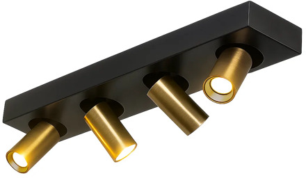 Highlight Spot Eliano 4 lichts L 48 cm zwart brons