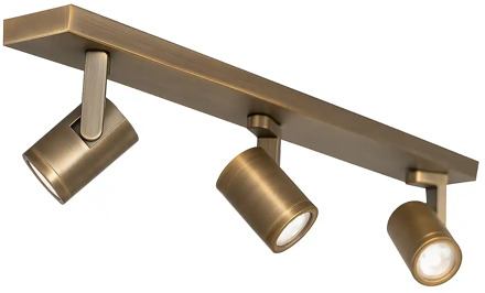 Highlight Spot HALO 3 lichts balk brons