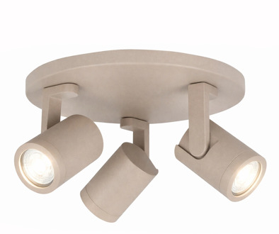 Highlight Spot HALO 3 lichts rond beige