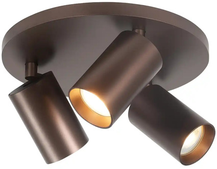 Highlight Spot Mila 3 lichts Ø 25 cm cacao