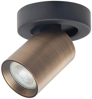 Highlight Spot Oliver 1 lichts brons zwart