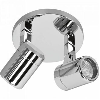 Highlight Spot Rain 2 lichts rond IP44 chroom