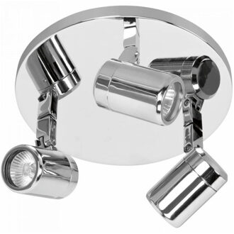 Highlight Spot Rain 3 lichts rond IP44 chroom