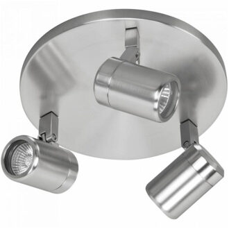 Highlight Spot Rain 3 lichts rond IP44 mat chroom