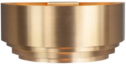 Highlight Wandlamp Elena, messing, breedte 30 cm, aluminium, E14