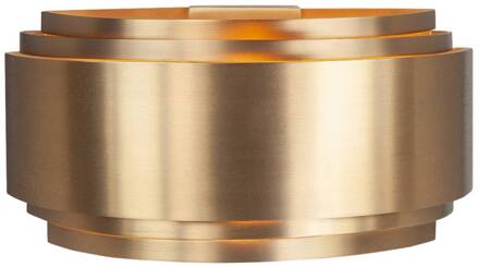 Highlight Wandlamp Sofia, messing, breedte 30 cm, aluminium, E14