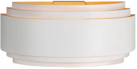 Highlight Wandlamp Sofia, wit, breedte 30 cm, aluminium, E14