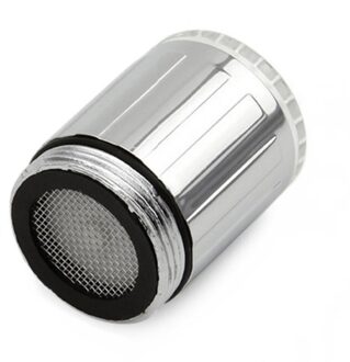 Hight 7 Kleuren Veranderende Led Water Kraan Licht Glow Douchekop Keuken Tap Beluchters #