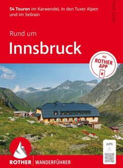 Hikeline Innsbruck rund um (wf) 54T Karwendel - Sellrain | Rother Bergverlag