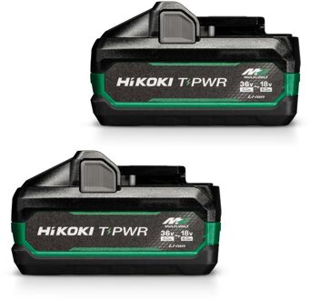 Hikoki BSL3640MVT TWIN PACK ACCU'S | 36V 4,0Ah/18V 8,0Ah - 381993