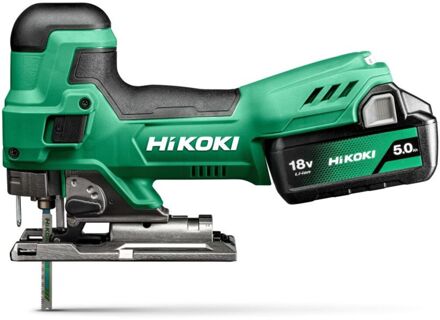 Hikoki CJ18DBWPZ | Accu Decoupeerzaag | 18V | 135 mm | 2 x 5,0 Ah accu + lader | In HSC II koffer - CJ18DBWPZ