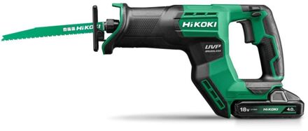 Hikoki CR18DMAWWZ | Accu Reciprozaag | 18V | 300 mm | 2 x 4,0 Ah accu + lader | In HSC III koffer - CR18DMAWWZ