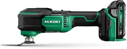 Hikoki CV18DAWRZ Accu Multitool | 18 V | Inclusief 2 x 2.0 Ah accu's en lader | In HSC II koffer - CV18DAWRZ