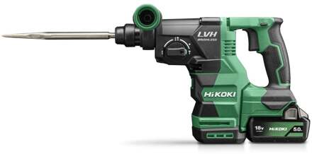 Hikoki DH1826DAWPZ Accu boor-breekhamer | SDS Plus | 18V | 3.2 J | 2 x 5.0 Ah accu's + lader | In HSC III DH1826DAWPZ