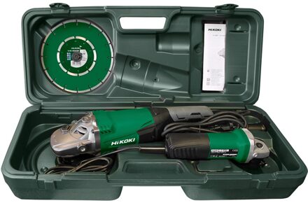 HiKOKI/Hitachi G23SW2 GPZ G13SR4 haakse slijpmachineset in koffer