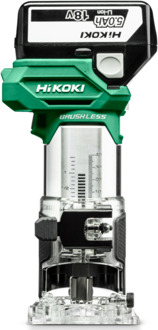 Hikoki M1808DAWPZ | Accu kantenfreesmachine | 18 V | 2 x 5.0 accu's | HSC III - M1808DAWPZ