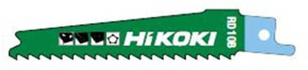 Hikoki Schrobzaagbladen | RD10B/S511DF | 100mm | 6TPI | (5 stuks) | Hout+Metaal | 752680 752680