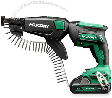 Hikoki W18DAWCZ Accu Band-Schroefmachine 18V - 1/4" - Brushless - 0-5000Tr - Mv - 2X18V 4,0Ah In HSC III