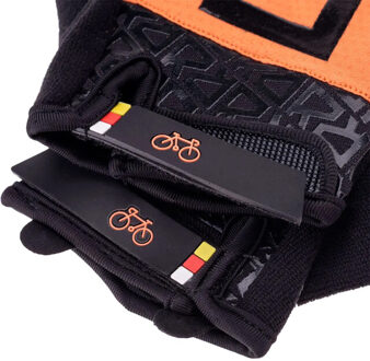 Hilder vingerloze handschoenen Oranje - XL