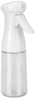 Hilife 210Ml Plastic Keuken Gereedschap Voor Thuis Koken Bbq Grillen Bakken Azijn Mist Spuit Olie Spray Fles wit