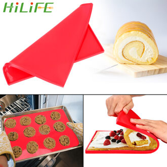 Hilife Diy Multifunctionele Cake Pad Siliconen Oven Liner Zwitserse Roll Pad Bakvormen Keuken Bakken Tools Anti-aanbaklaag Bakken Mat