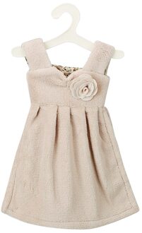 Hilife Jurk Vormige Huishoudelijke Handdoek Badkamer Keuken Handdoek Super Absorberende Coral Fluwelen koffie